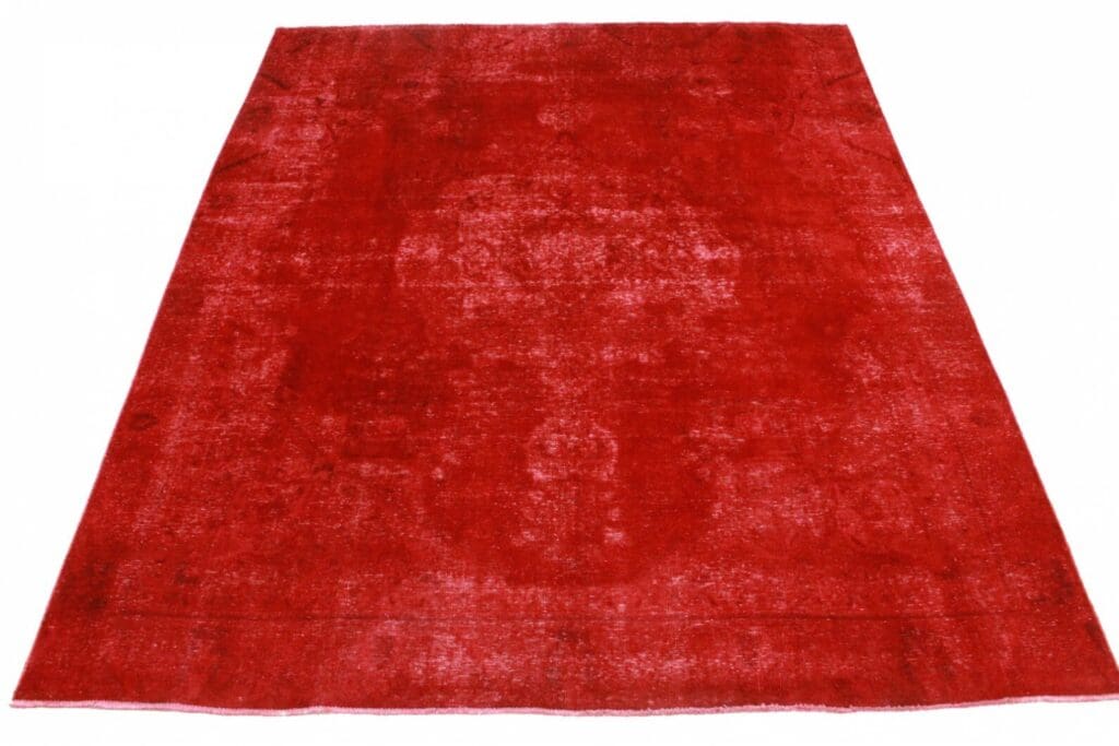 vintage-orientteppich-rot-360x289cm-handgeknupft-designerstuck Orientteppich Orient 360 x 289 cm Wolle handgeknüpft