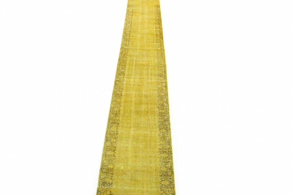 Orientteppich 608 x 79 cm Wolle handgeknüpft