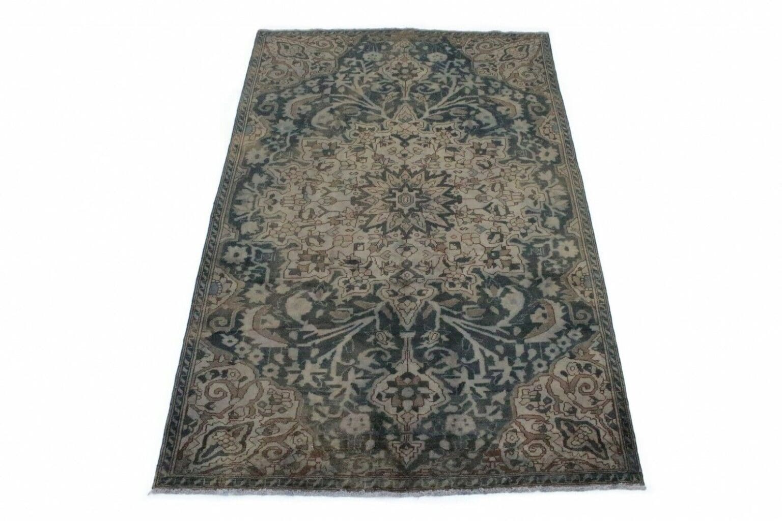 Orientteppich 280 x 179 cm Wolle handgeknüpft