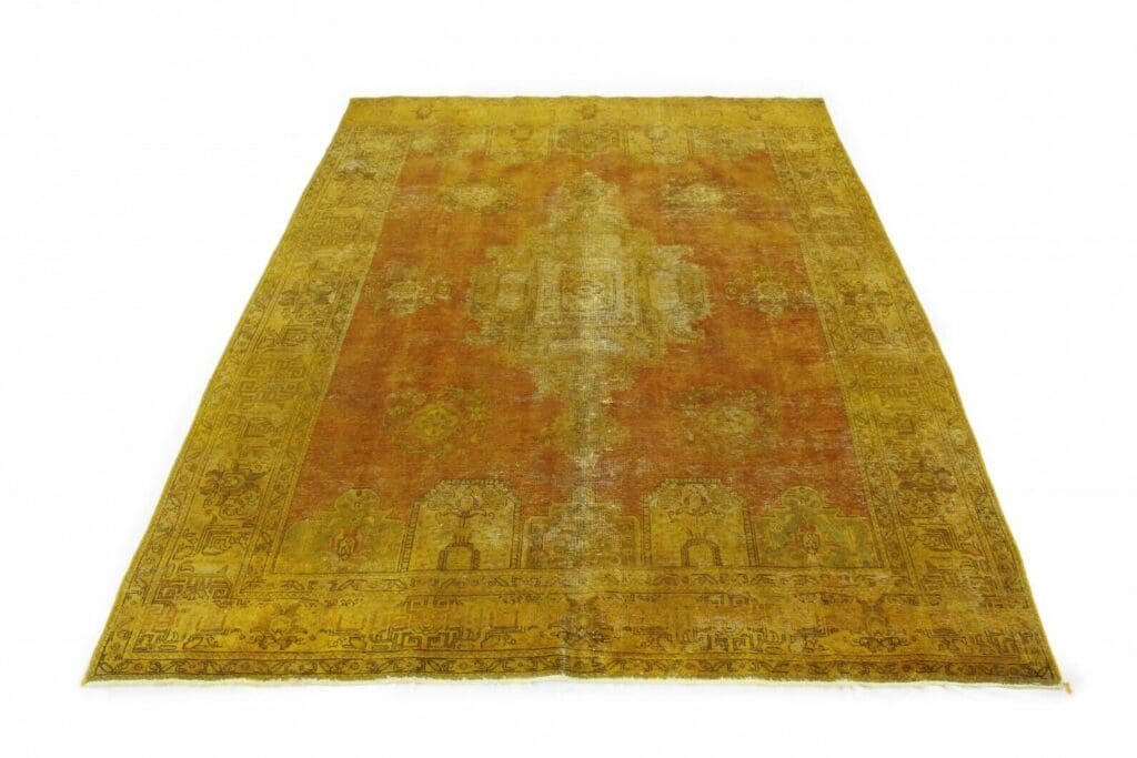 Orientteppich 398 x 289 cm Wolle handgeknüpft