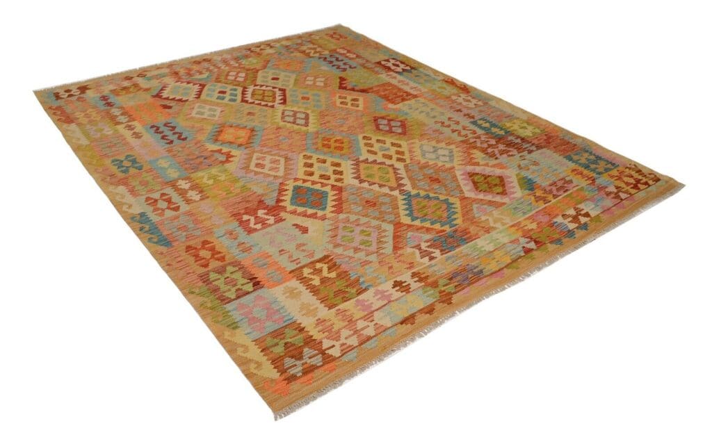 Orientteppich Afghanistan 250 x 200 cm Wolle handgewebt