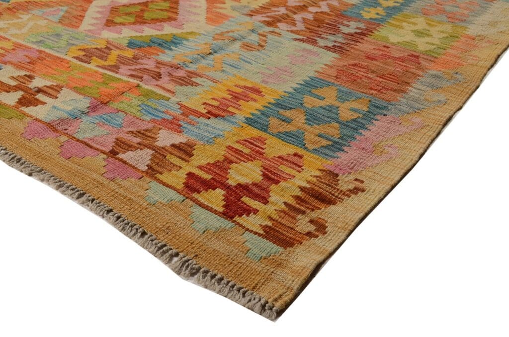Orientteppich Afghanistan 250 x 200 cm Wolle handgewebt