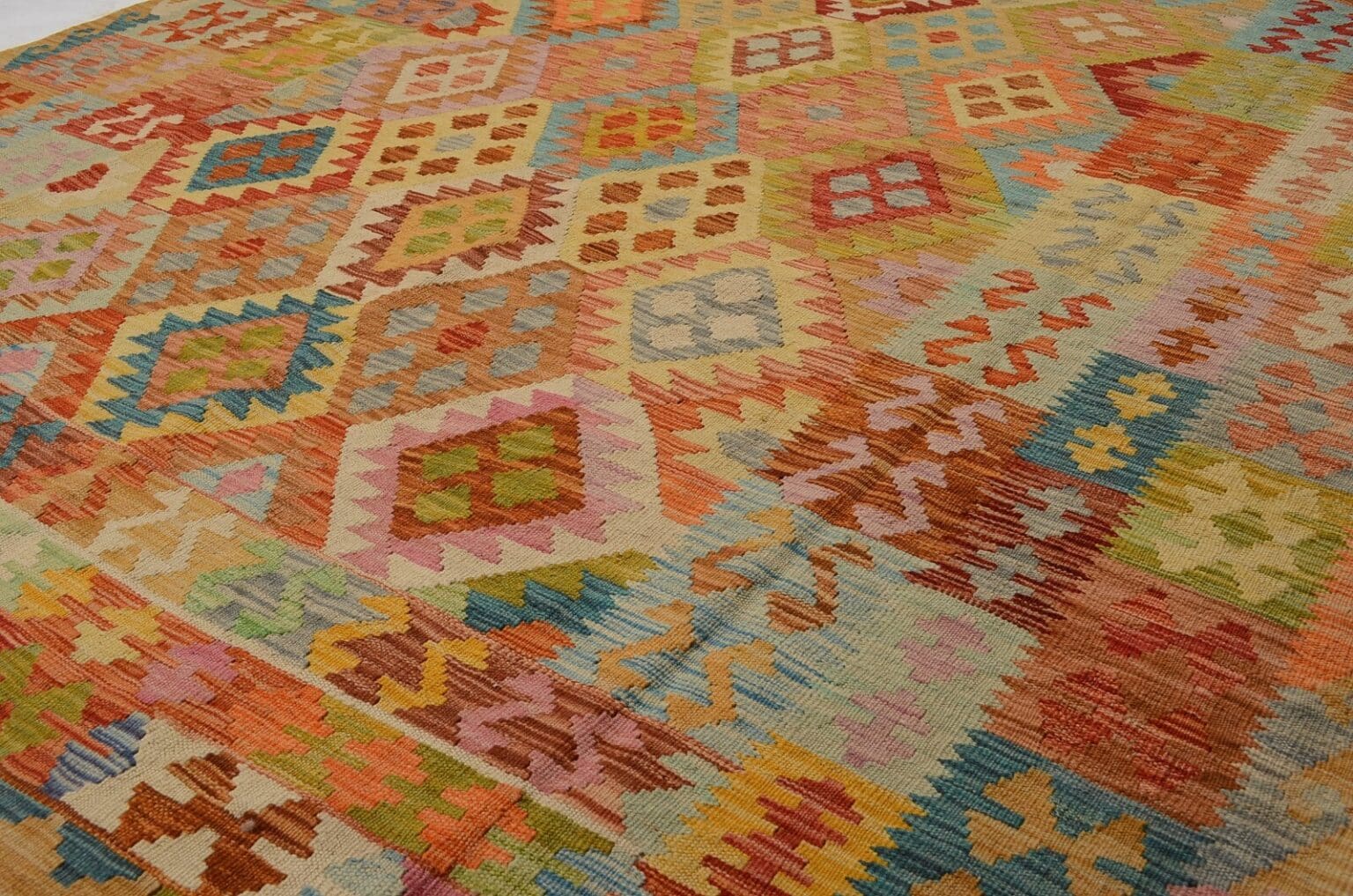 Orientteppich Afghanistan 250 x 200 cm Wolle handgewebt