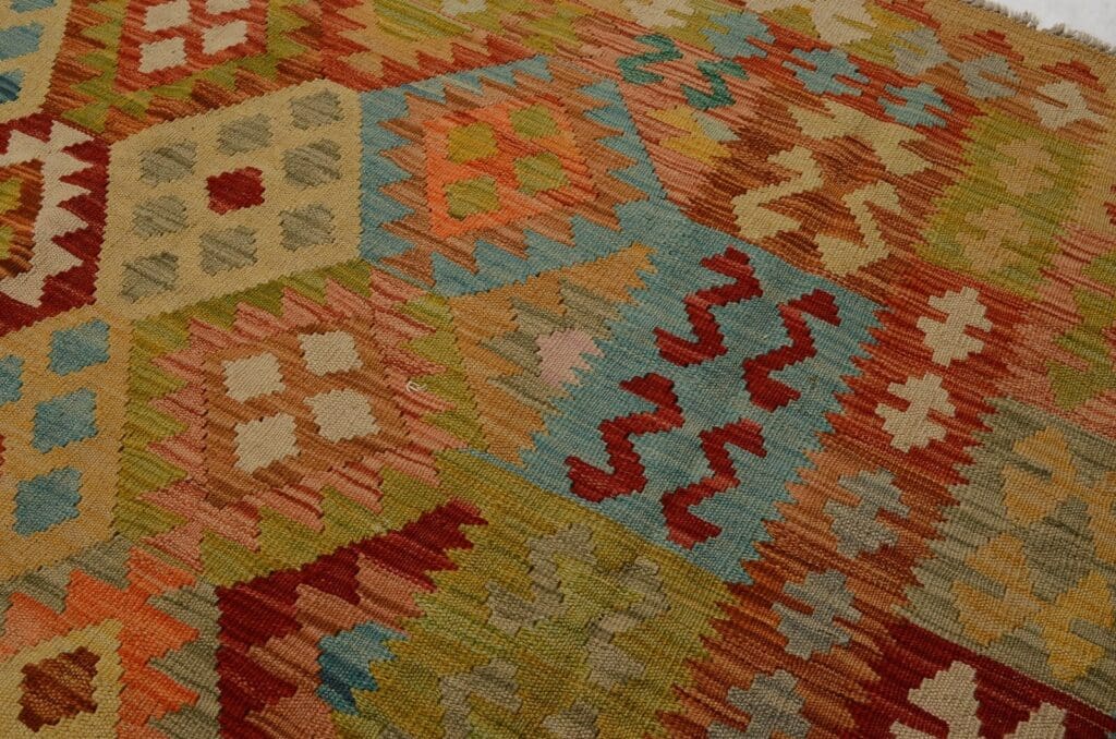 Orientteppich Afghanistan 250 x 200 cm Wolle handgewebt