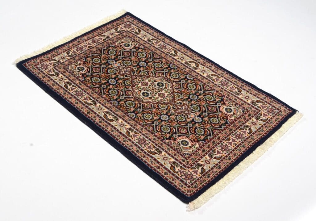 Perserteppich Moud 90 x 60 cm Wolle handgeknüpft