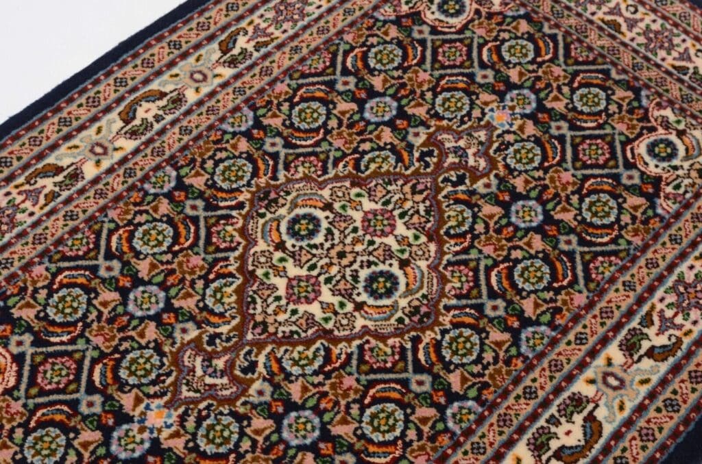 Perserteppich Moud 90 x 60 cm Wolle handgeknüpft
