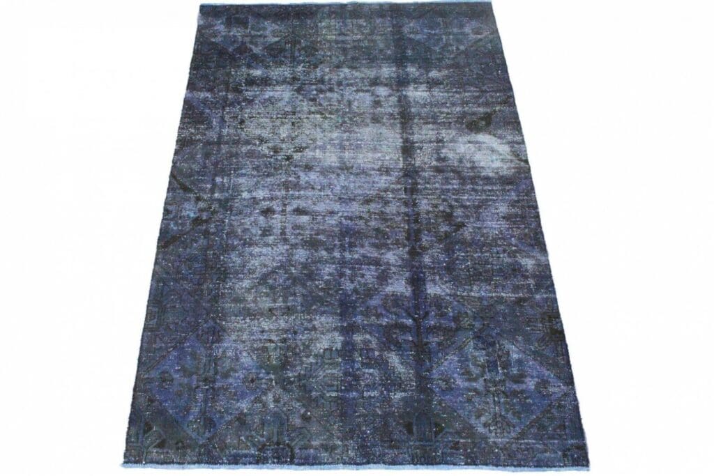 vintage-orientteppich-lila-262x169cm-handgeknupft-designunikat Orientteppich 262 x 169 cm Wolle handgeknüpft
