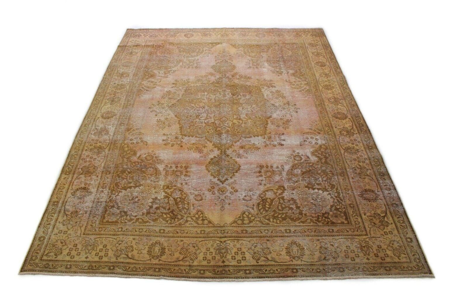 Orientteppich 390 x 299 cm Wolle handgeknüpft