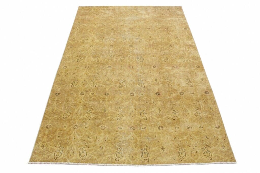 Orientteppich 352 x 199 cm Wolle handgeknüpft