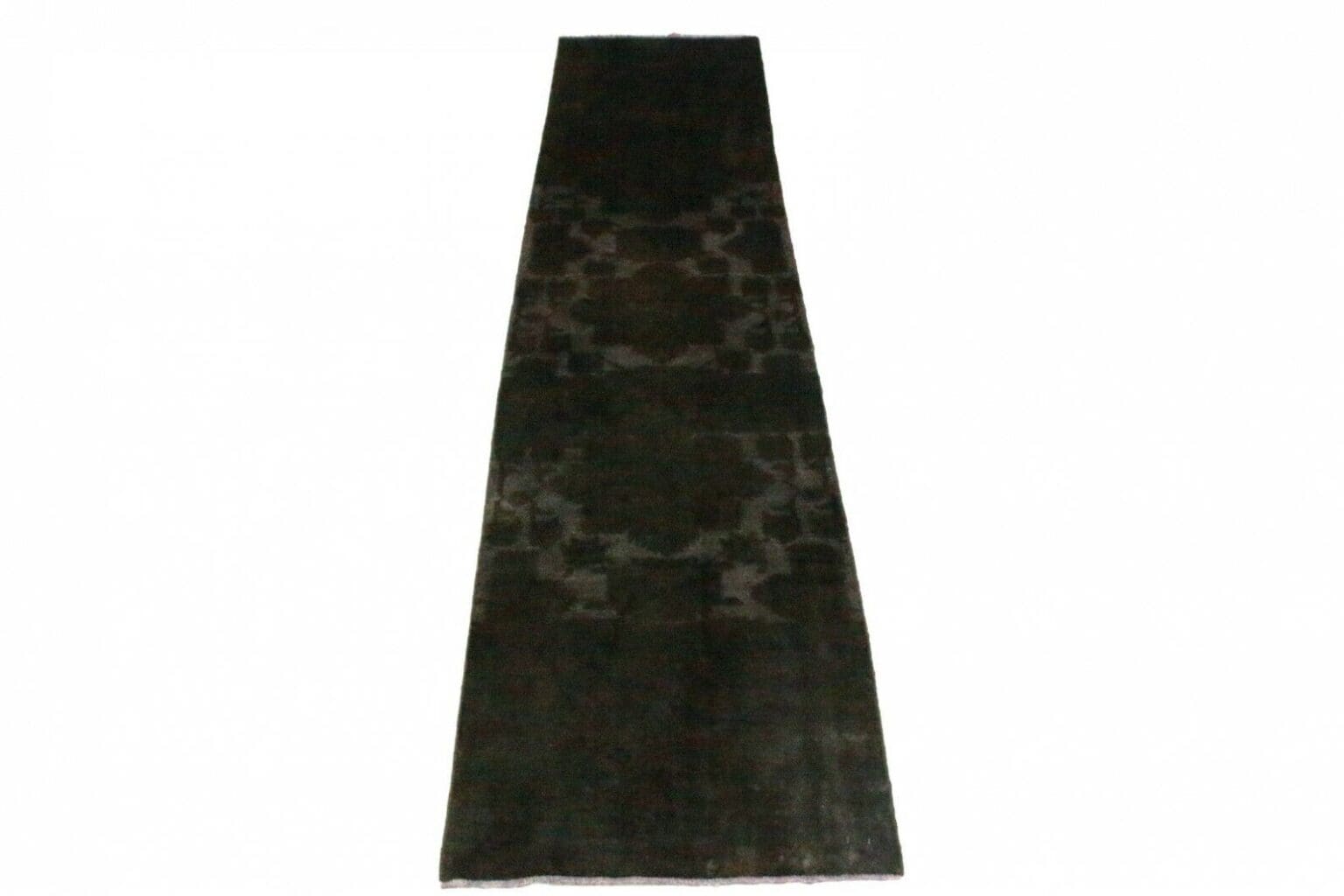Orientteppich 365 x 89 cm Wolle handgeknüpft