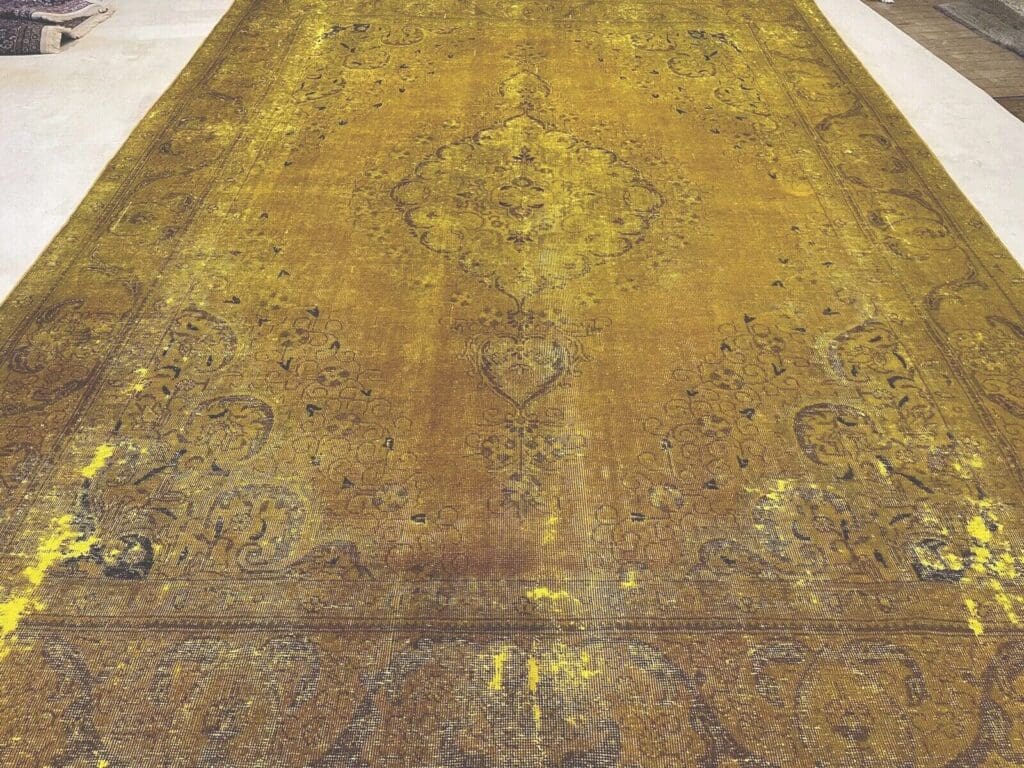 Perserteppich 389 x 295 cm Wolle handgeknüpft