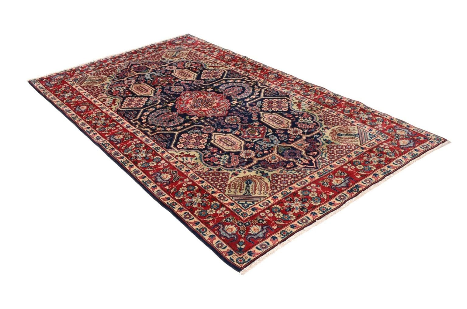 feiner-perserteppich-kashan-255x152-cm-350000-knoten-handgeknupft-1 Perserteppich Kashan 255 x 152 cm Wolle handgeknüpft
