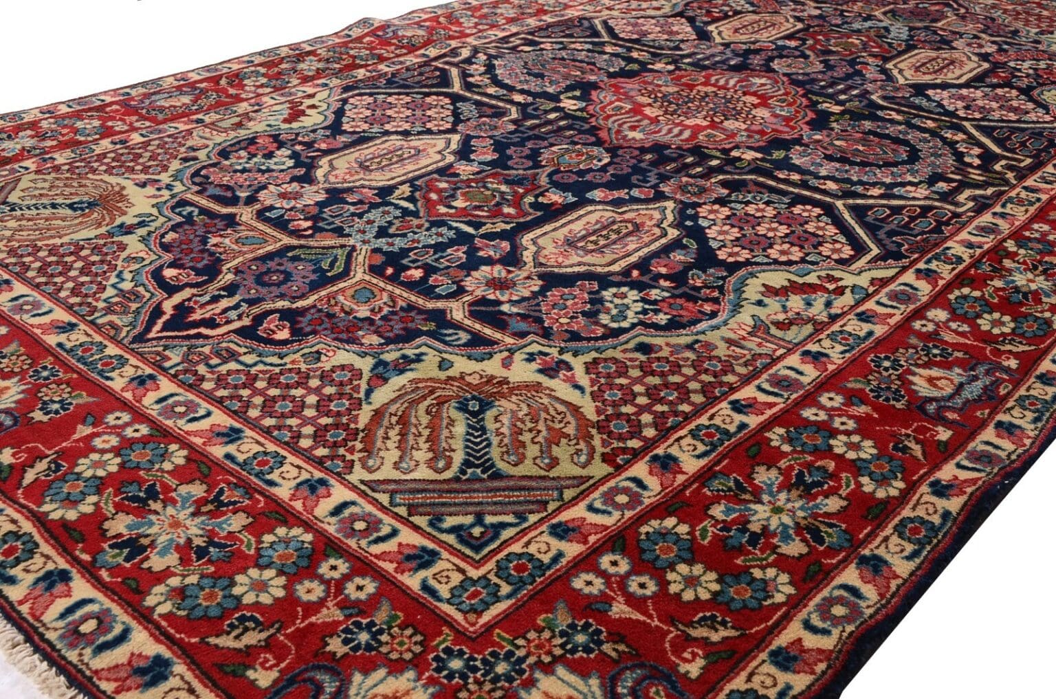 feiner-perserteppich-kashan-255x152-cm-350000-knoten-handgeknupft-4 Perserteppich Kashan 255 x 152 cm Wolle handgeknüpft