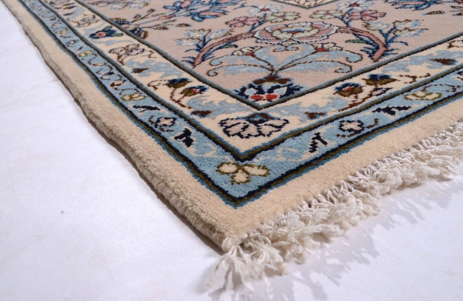 Perserteppich Yazd 206 x 205 cm Schurwolle handgeknüpft