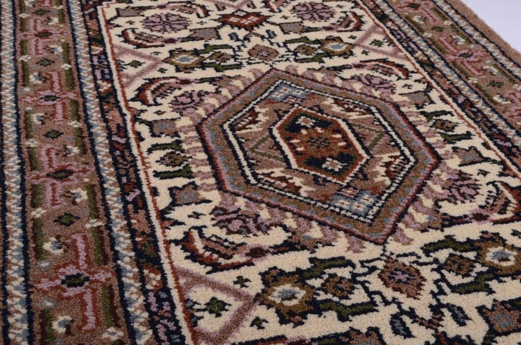 Orientteppich Bidjar 144 x 75 cm Wolle handgeknüpft