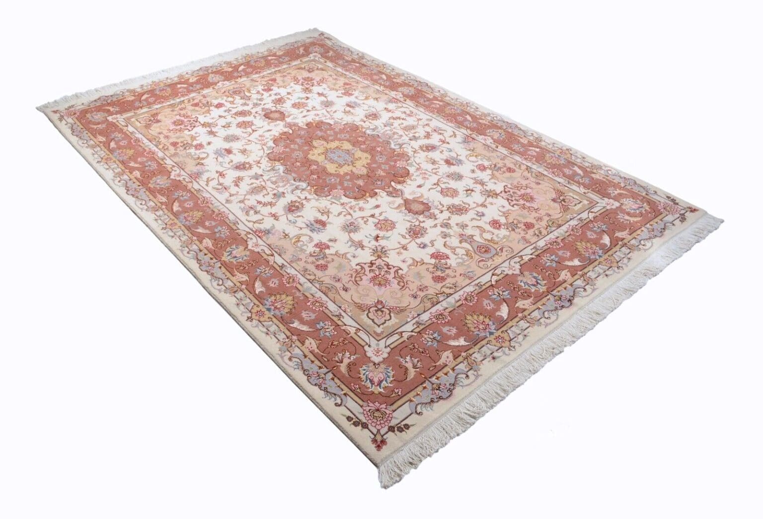 Perserteppich Tabriz 242x170 cm Wolle handgeknüpft