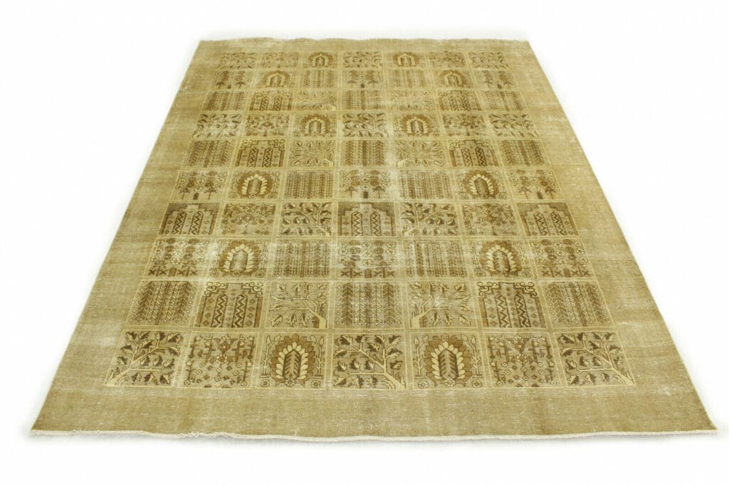 Orientteppich 390 x 299 cm Wolle handgeknüpft