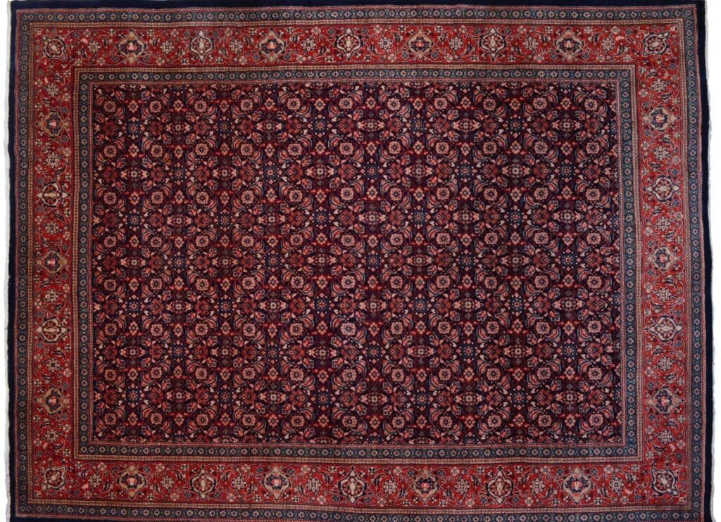 Perserteppich Sarough 402 x 300 cm Wolle handgeknüpft
