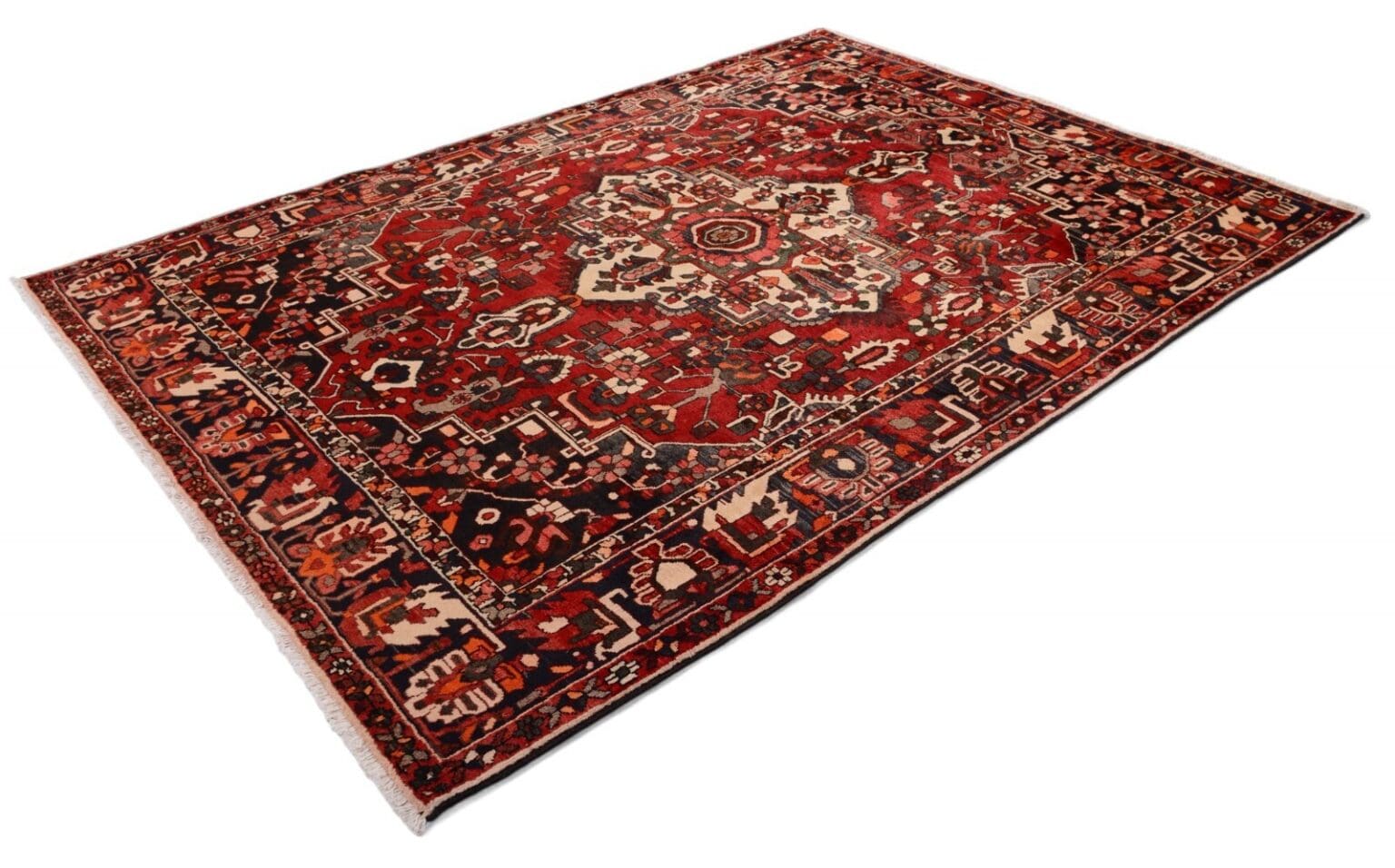 Perserteppich 300 x 213 cm Wolle handgeknüpft