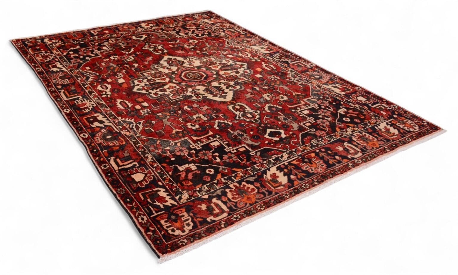 Perserteppich 300 x 213 cm Wolle handgeknüpft