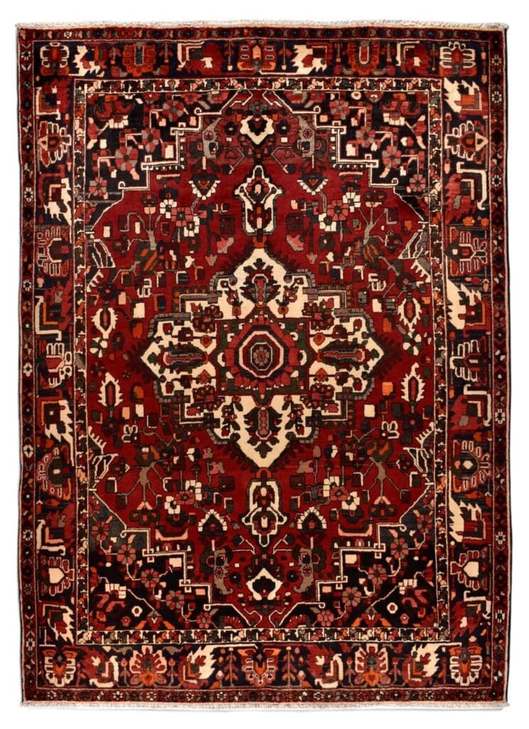 Perserteppich 300 x 213 cm Wolle handgeknüpft