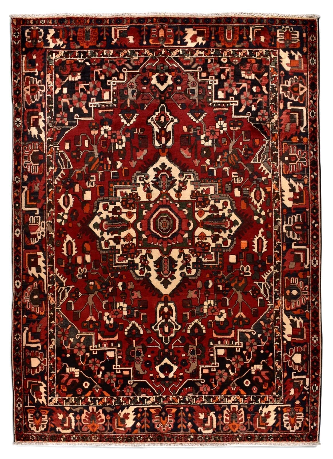 Perserteppich 300 x 213 cm Wolle handgeknüpft