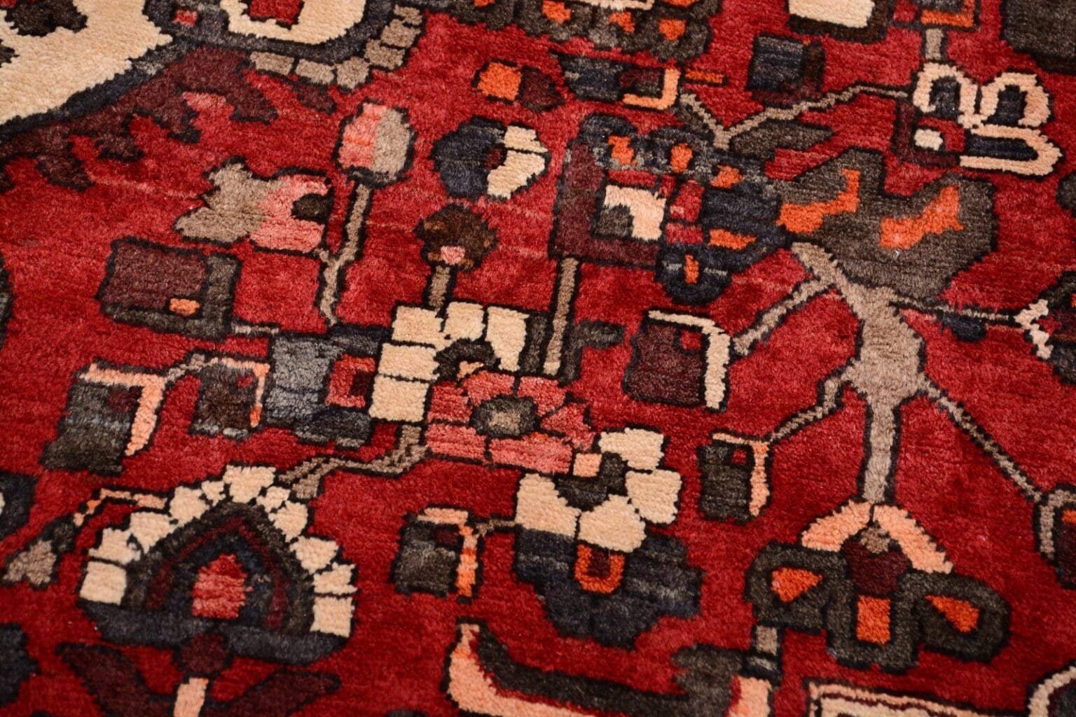 Perserteppich 300 x 213 cm Wolle handgeknüpft