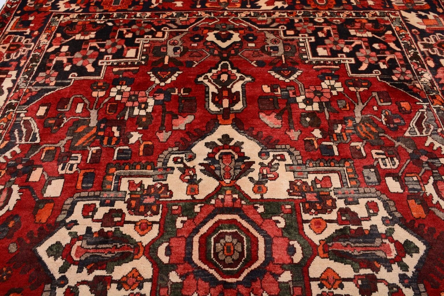 Perserteppich 300 x 213 cm Wolle handgeknüpft