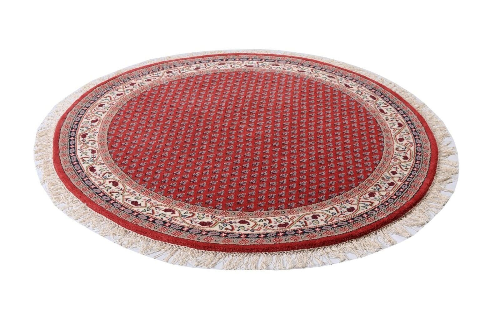 Orientteppich Sarough 100 x 100 cm Wolle handgeknüpft