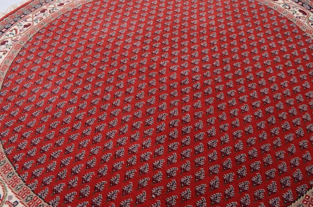 Orientteppich Sarough 100 x 100 cm Wolle handgeknüpft