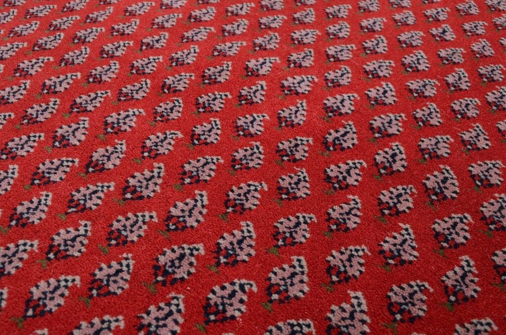Orientteppich Sarough 100 x 100 cm Wolle handgeknüpft