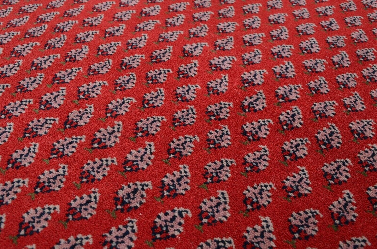 Orientteppich Sarough 100 x 100 cm Wolle handgeknüpft