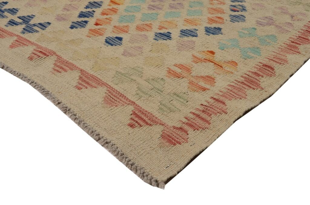 Orientteppich Afghanistan 299 x 76 cm Wolle handgewebt
