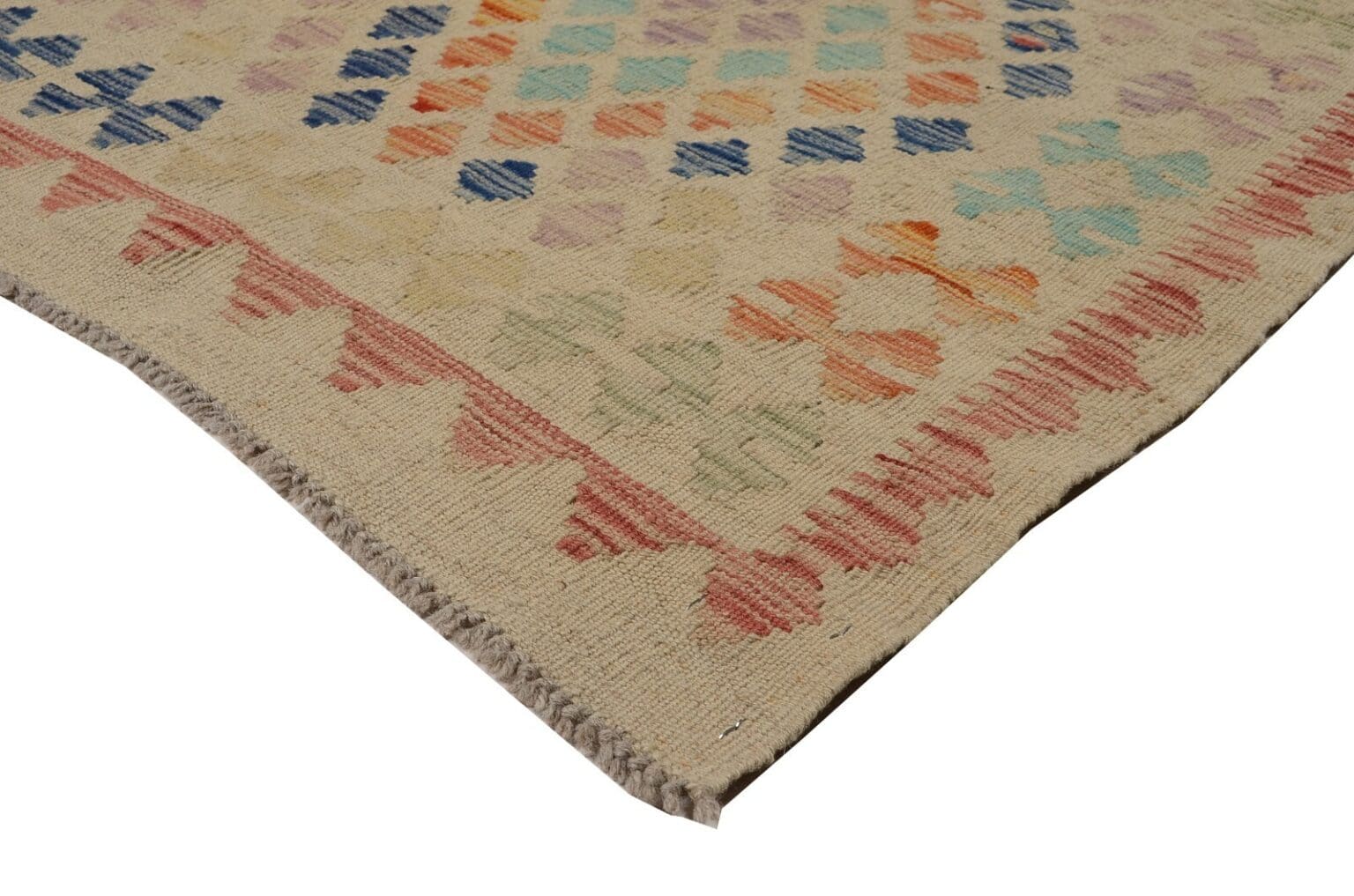 Orientteppich Afghanistan 299 x 76 cm Wolle handgewebt