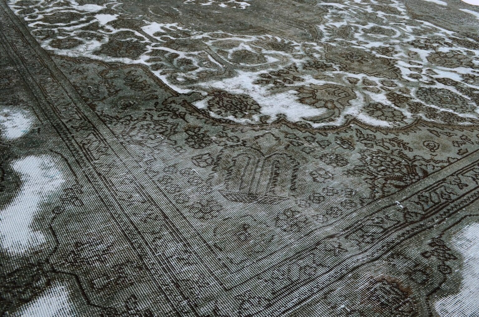 Perserteppich 335 x 245 cm Schurwolle handgeknüpft