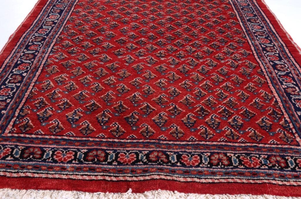 Perserteppich Sarough 295 x 105 cm Wolle handgeknüpft