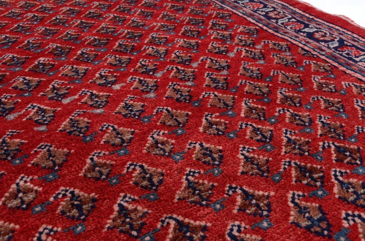 Perserteppich Sarough 295 x 105 cm Wolle handgeknüpft