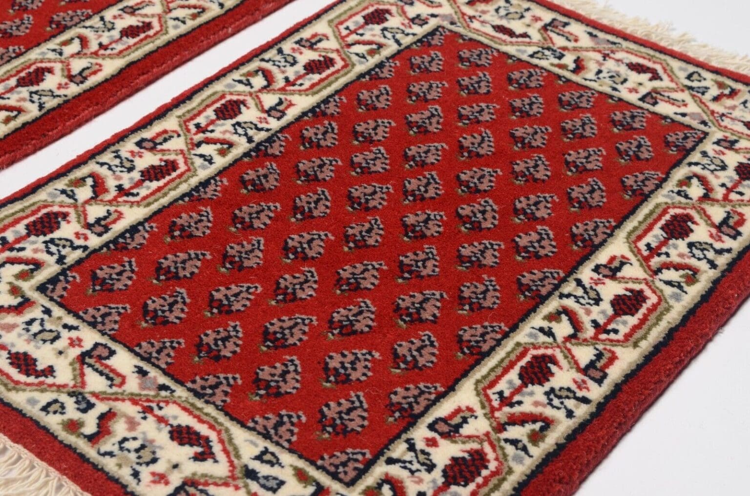 Orientteppich 60 x 40 cm Wolle handgeknüpft