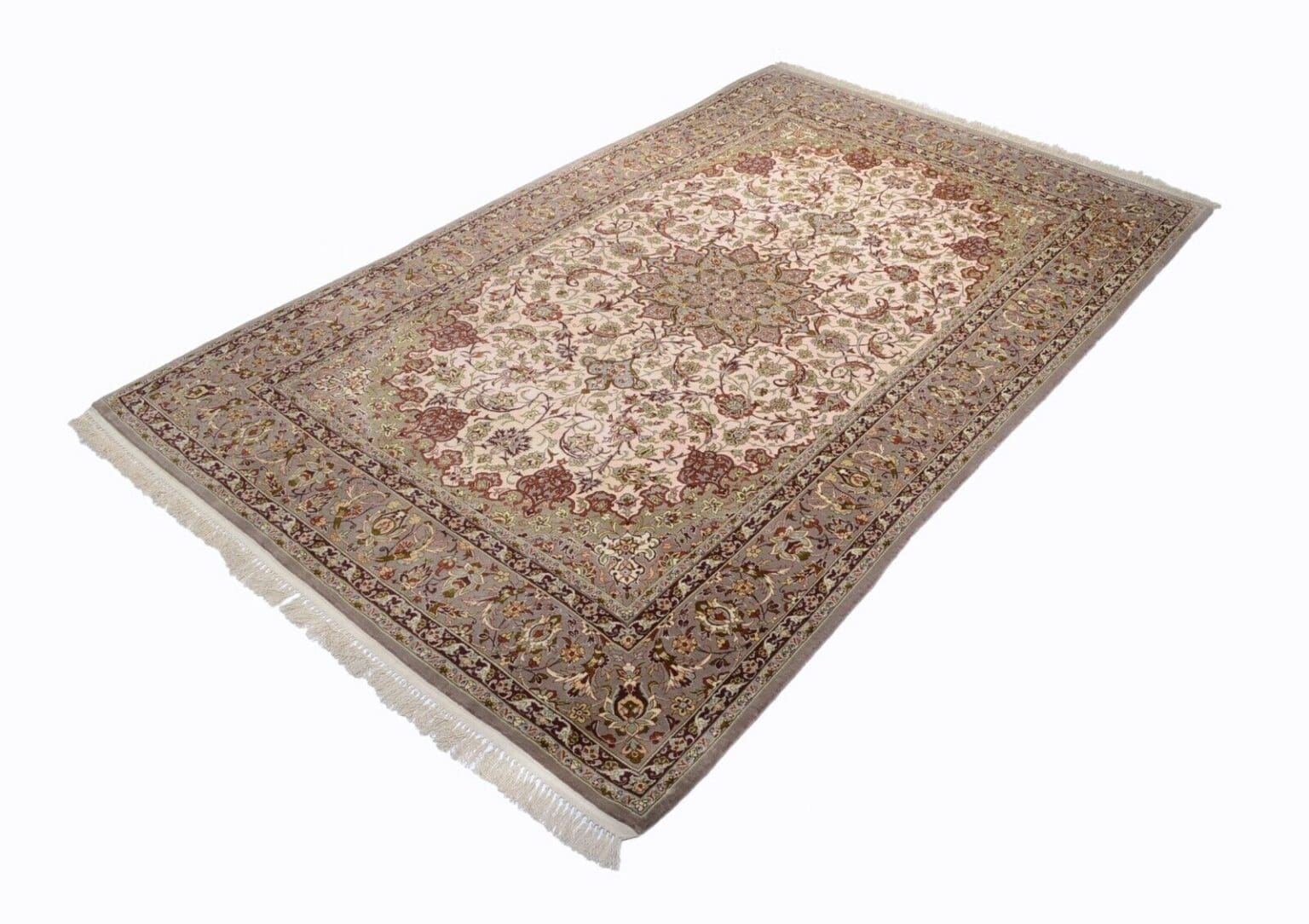 Perserteppich Isfahan 234 x 150 cm Wolle handgeknüpft