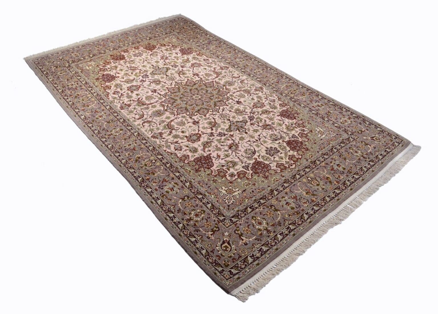 Perserteppich Isfahan 234 x 150 cm Wolle handgeknüpft