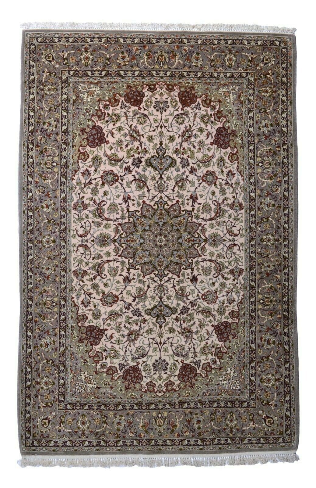 Perserteppich Isfahan 234 x 150 cm Wolle handgeknüpft
