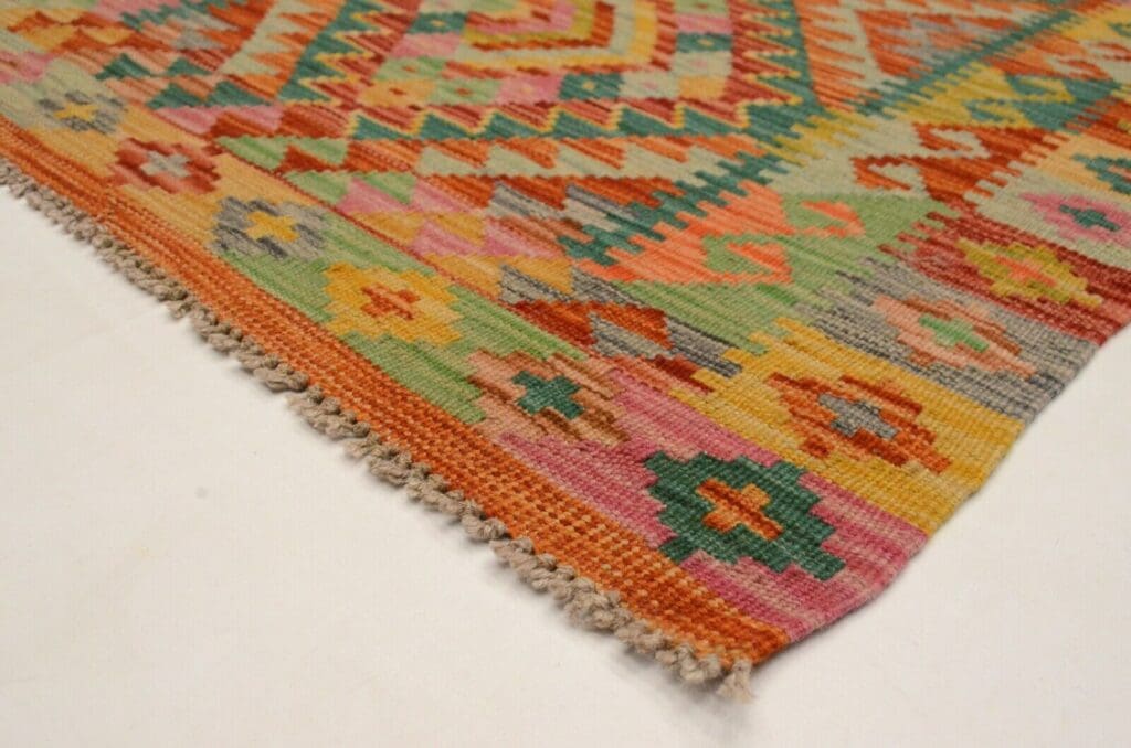 Orientteppich Afghanistan 117 x 84 cm Wolle handgewebt