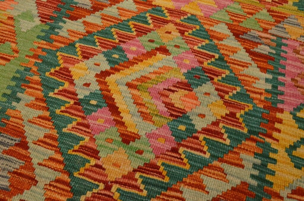 Orientteppich Afghanistan 117 x 84 cm Wolle handgewebt