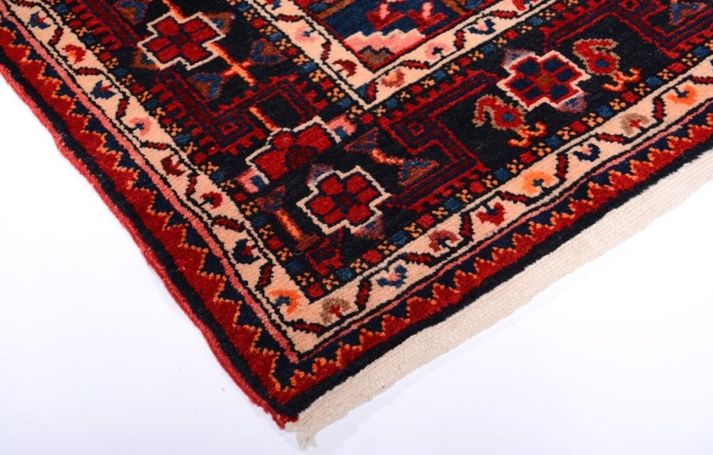 Perserteppich Hamadan 390 x 117 cm Wolle handgeknüpft