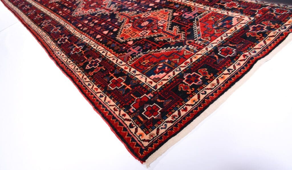 Perserteppich Hamadan 390 x 117 cm Wolle handgeknüpft