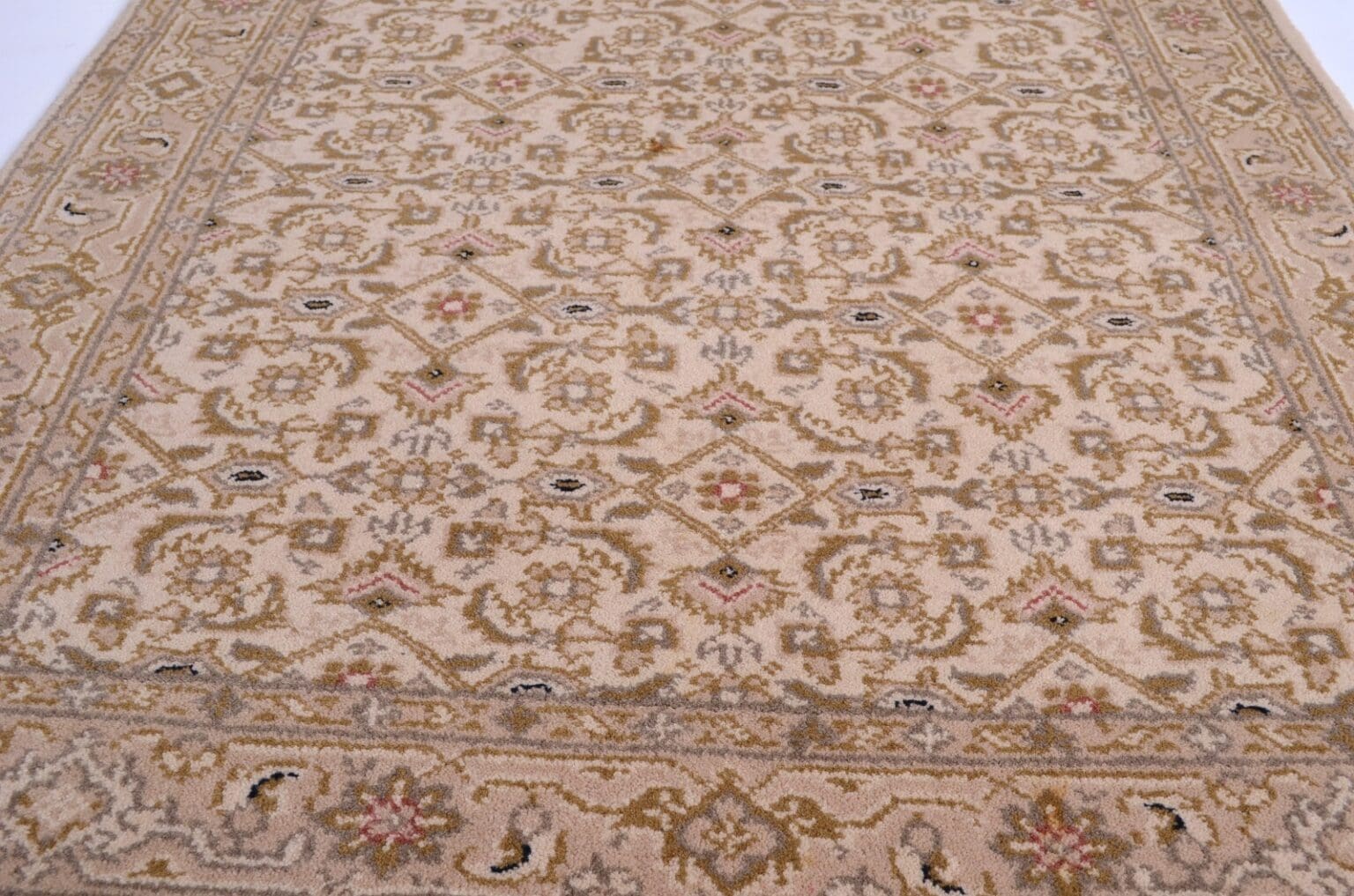 Orientteppich Indien 80 x 400 cm Wolle handgeknüpft