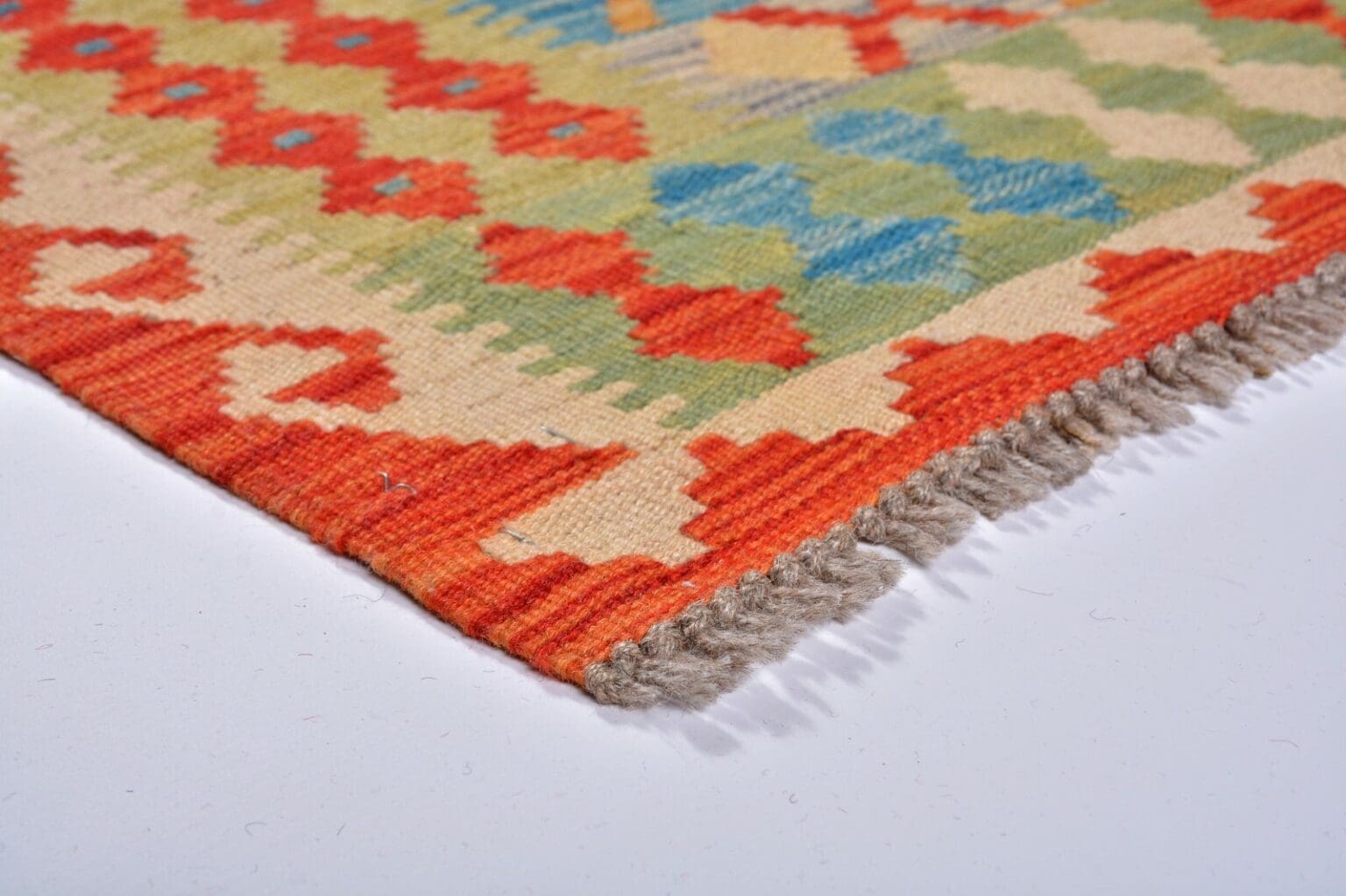 Orientteppich Afghanistan 144 x 102 cm Wolle handgewebt