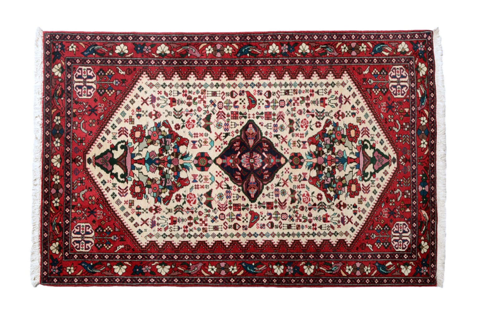 Perserteppich Abadeh 157x103 cm Schurwolle handgeknüpft