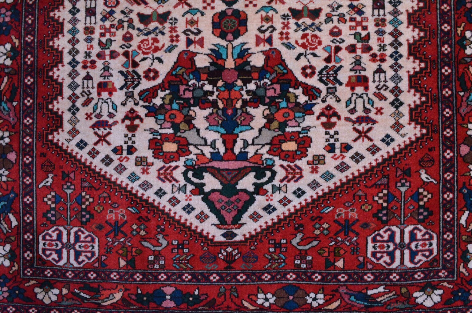 Perserteppich Abadeh 157x103 cm Schurwolle handgeknüpft