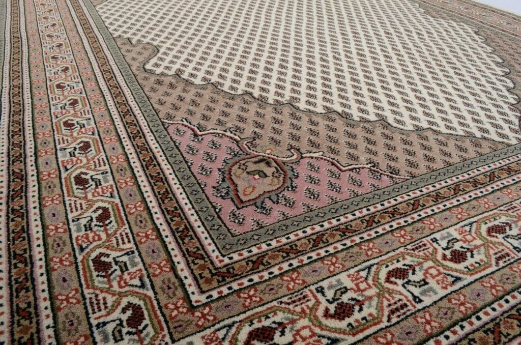 Orientteppich Sarough Standardgroesse Wolle handgeknuepft